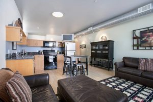 Lofts at 777 living area